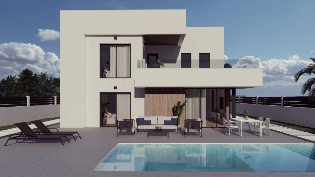 Комфортабельная вилла в популярном районе Los Balcones в городе Торревьеха