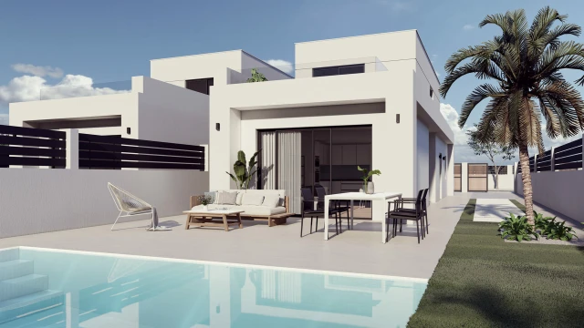 New villa in the popular Los Balconies area in Torrevieja