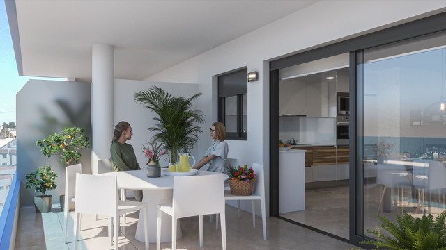 Apartamento de estilo moderno en un complejo residencial de un desarrollador en Finestrat - 38