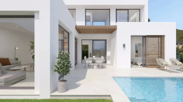 Новая современная вилла в городе Альфас дель Пи