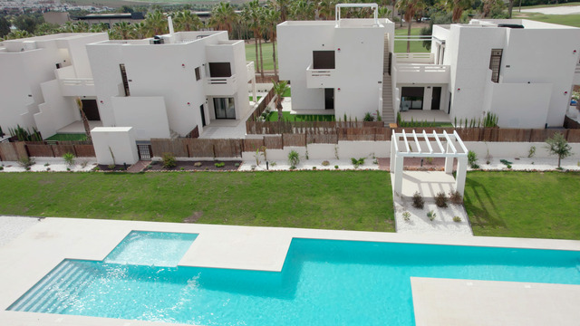 Apartments with a garden in the city of Guardamar - 33