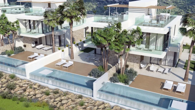 New villa in the suburb of Alicante in the city of Monforte del Cid