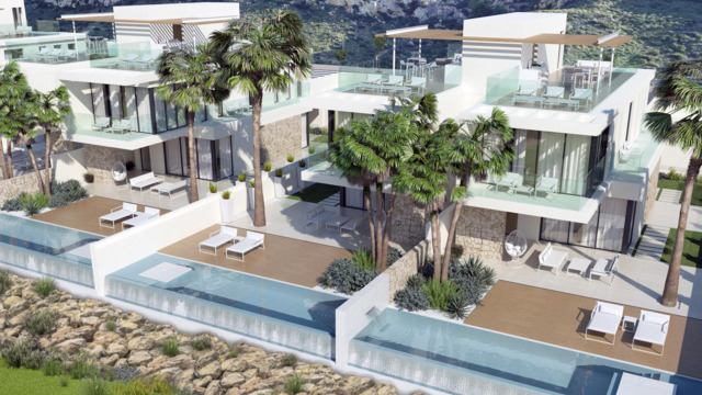 New villa in the suburb of Alicante in the city of Monforte del Cid