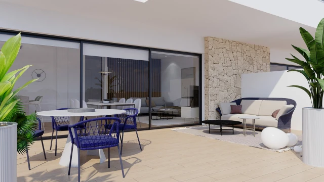 Апартаменты в красивом жилом комплексе в пригороде Аликанте в городе Monforte del Cid