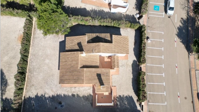 Wygodny dom z dużą działką u podnóża góry w Fuente Alamo