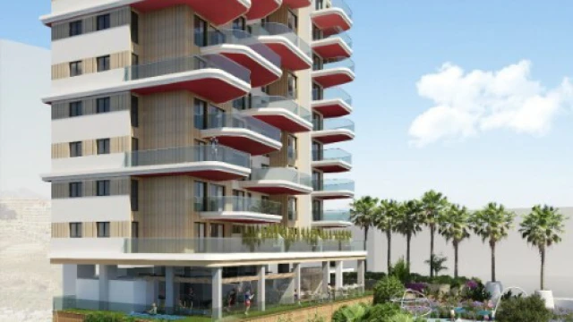 Современные апартаменты с видом на море в Кальпе