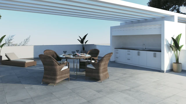 Бунгало на нижнем этаже в жилом комплексе в Pilar de la Horadada