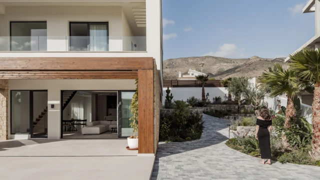 Новая вилла в жилом комплексе в городе Бенидорм в районе Финестрат