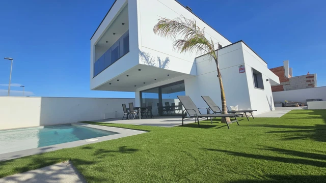 Невероятная вилла в современном стиле  в городе San Javier