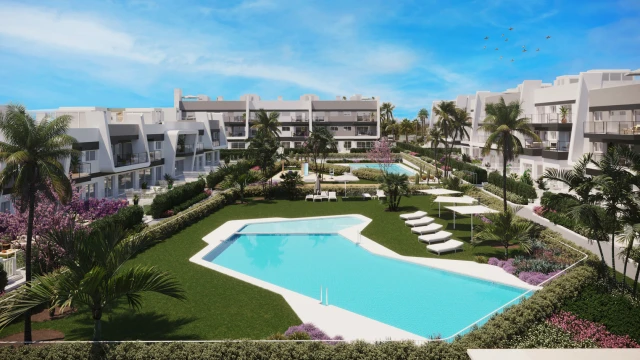 Апартаменты в новом жилом комплексе в городе Гран Алакант
