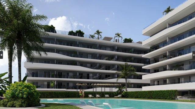 Новые апартаменты в городе Санта Пола