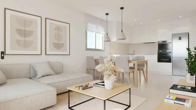 Новые апартаменты в городе Санта Пола