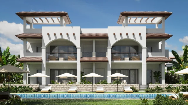 Cómodo Apartamento con su propia parcela en ciudad Quesada