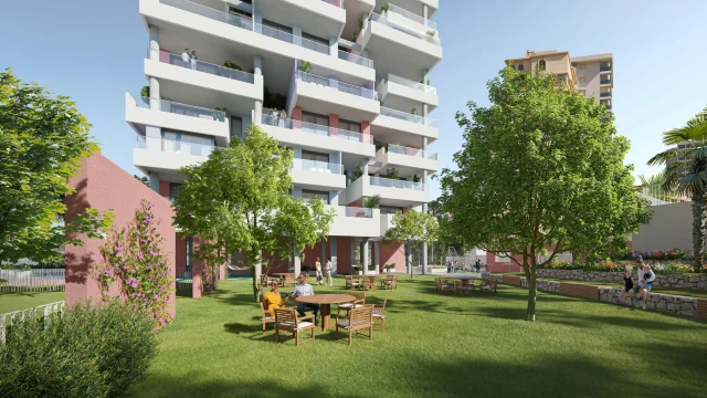 New three-bedroom apartments with sea views in Calpe
