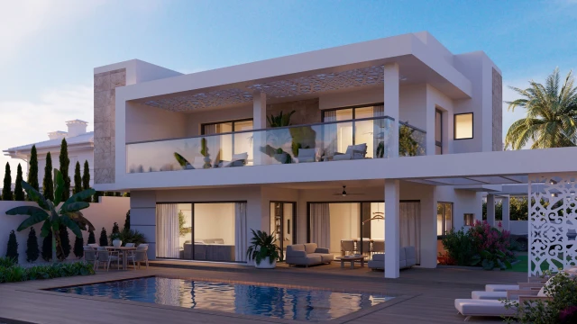 New villa with solarium and swimming pool in Ciudad Quesada