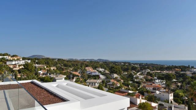 Роскошная вилла с видом на море в Кальпе