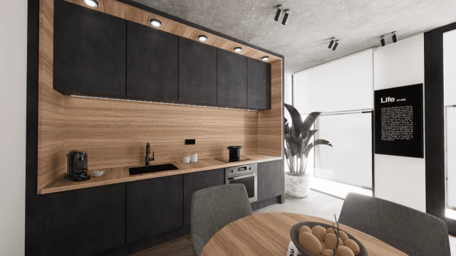 Новая квартира в современном стиле в городе Аликанте