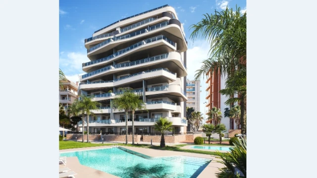 Новые апартаменты в закрытой урбанизации​ в городе Гуардамар дель Сегура