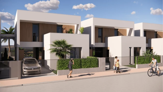 Новая вилла с тремя спальнями в Santa Rosalia