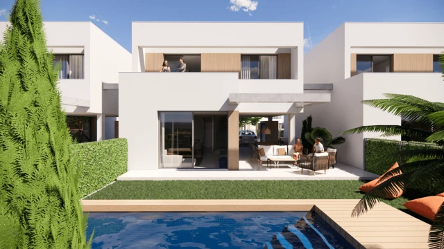 Новая вилла с тремя спальнями в Santa Rosalia