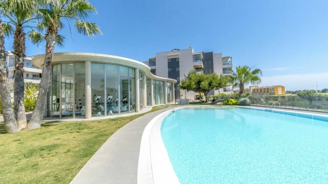 Современный пентхаус в жилом комплексе в Ориуэла Коста