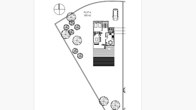 Вилла в два этажа с видом на горы в городе Busot