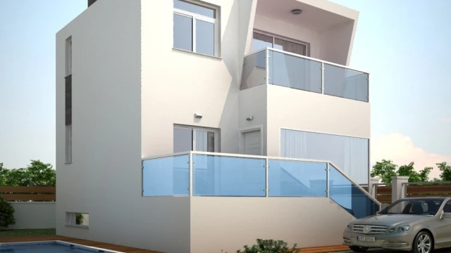 Вилла в два этажа с видом на горы в городе Busot