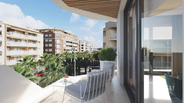 New apartments in the city of Guardamar del Segura