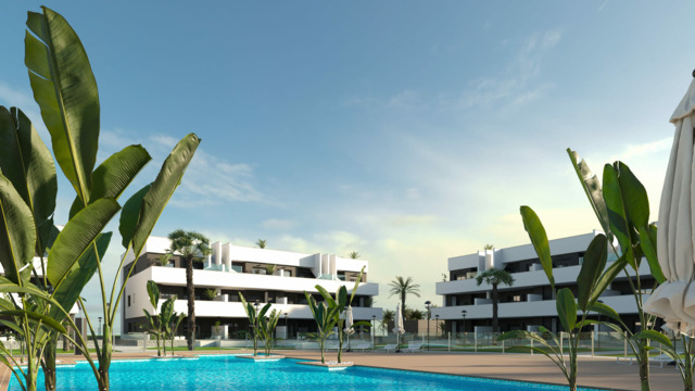 Nueva vivienda con jardín en un complejo residencial en Pilar de la Horadada. - 19