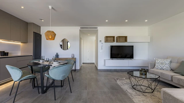 Новая к вартира с солярием в жилом комплексе в Pilar de la Horadada