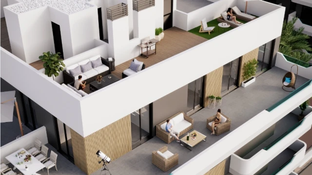 Современные апартаменты в городе Santa Pola