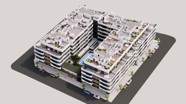 New three-bedroom apartments in the city of Villajoyosa - 6