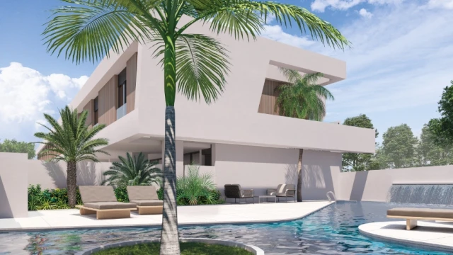 Современный таунхаус с тремя спальнями в городе Пилар-де-ла-Орадада