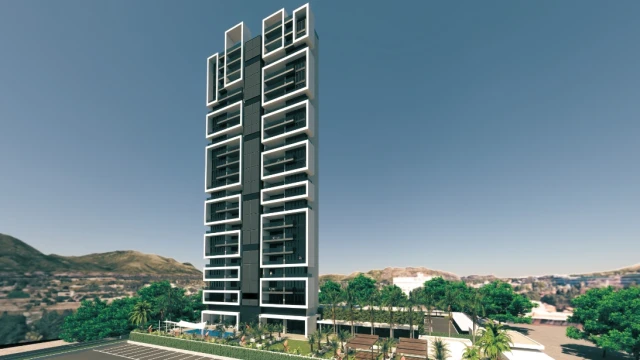 Apartamento en un complejo residencial en la ciudad de Benidorm.