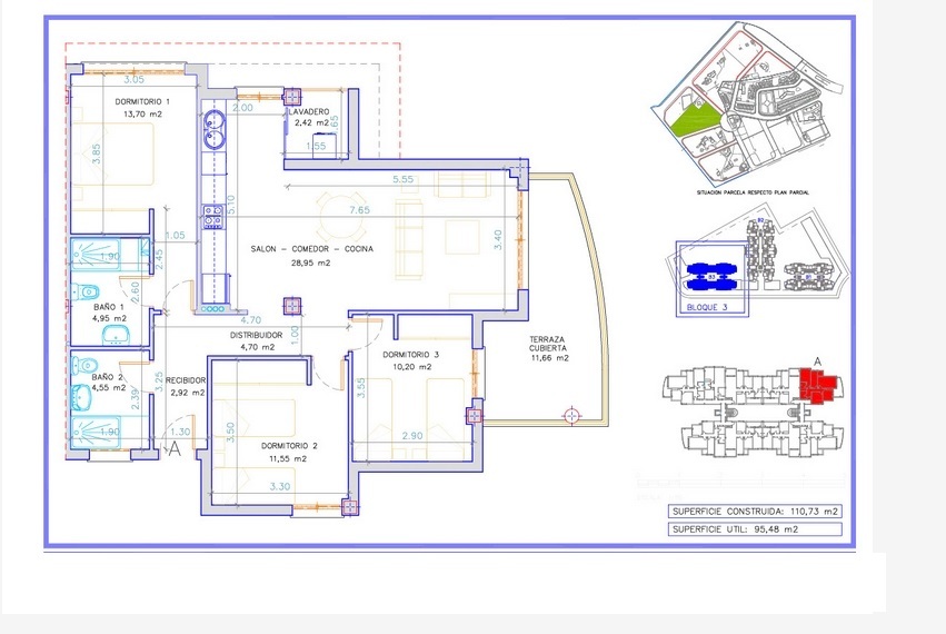 Appartement 4 chambres 110 m² la Vila Joiosa Villajoyosa, Espagne