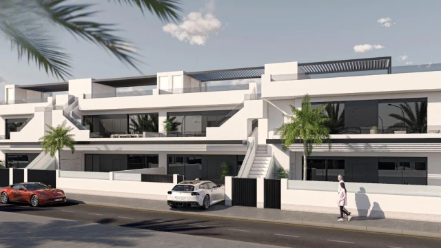 Новое бунгало на нижнем этаже в Сан-Педро-дель-Пинатар