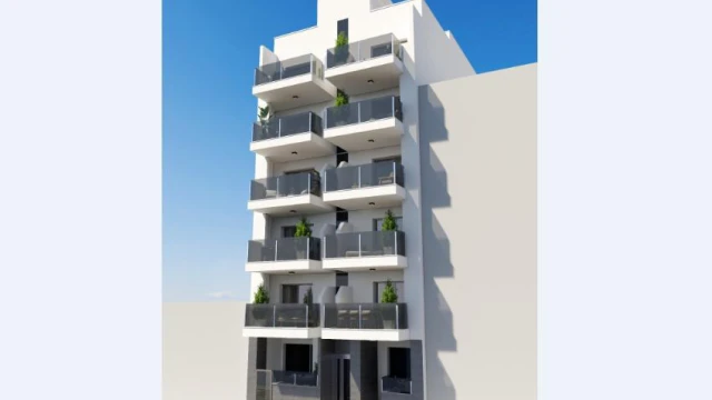 Комфортабельные аппартаменты с двумя спальнями в городе Торревьеха