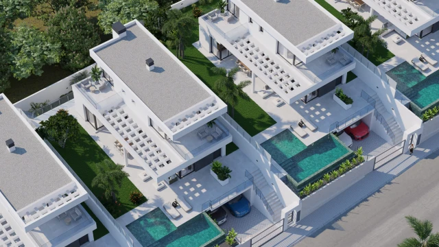 Вилла в жилом комплексе в городе Бенидорм в районе Финестрат