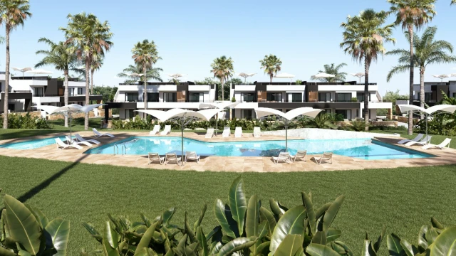 Новое современно бунгало под ключ в городе Сьюдад Кесада