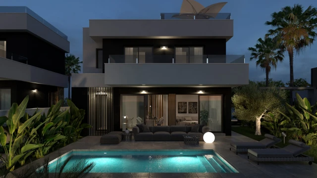 Новая современная вилла в городе Сьюдад Кесада