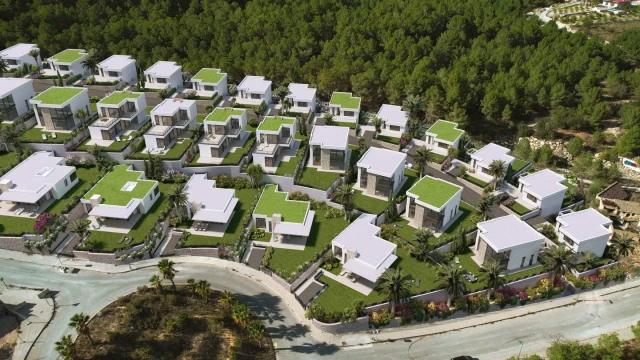 Comfortable one-story villa in the city of Polop