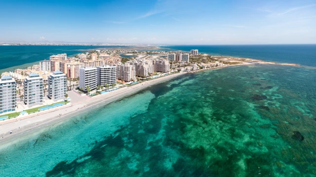 Апартаменты с одной спальней с видом на море в La Manga