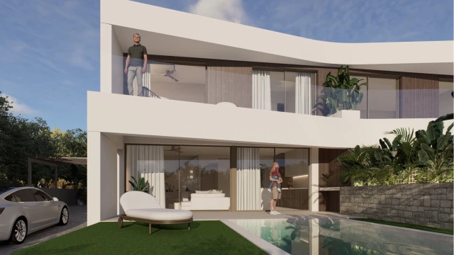 Новая вилла в жилом комплексе в Gran Alacant