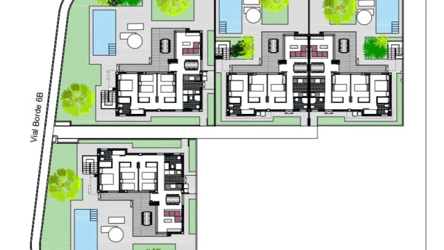 Современный новый дом в пригороде Дении