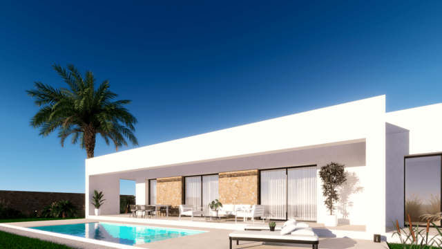 Комфортабельная новая вилла в городе Финестрат 