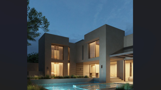 Вилла с видом на море и горы в La Nucia