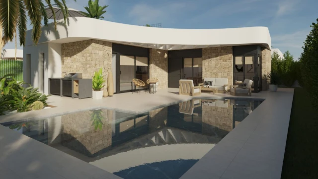 Отличная вилла в один этаж с тремя спальнями