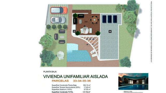 Новая отдельная вилла в городе Лос-Монтесинос