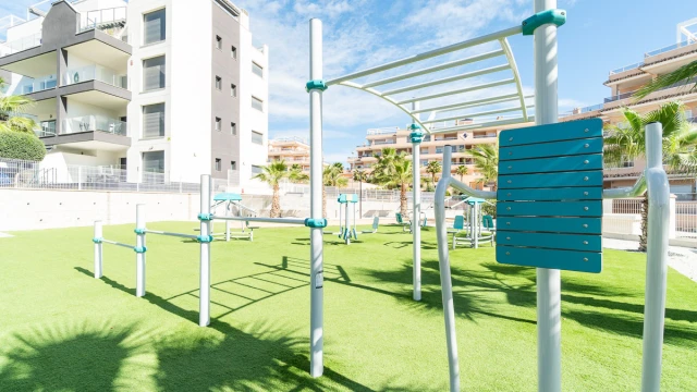 Комфортабельная квартира с двумя спальнями в Ориуэла-Коста