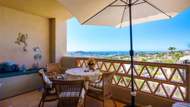 Атико с видами на море в городе Финестрат